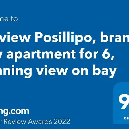 Apartment Bayview Posillipo, Modern, Spacious, Kids-friendly, Stunning View